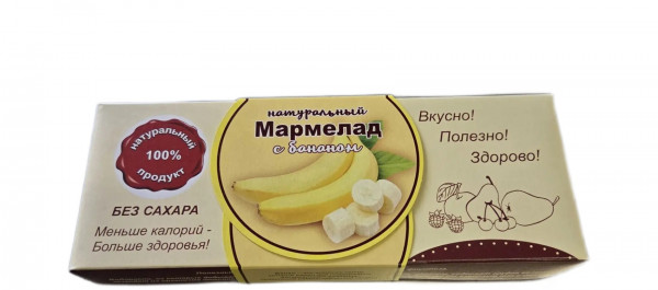 №2 Мармелад натуральный "Банан" 140г  в Белой Калитве