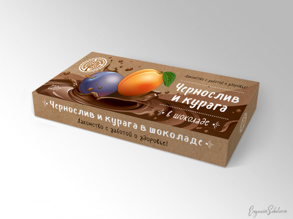 №2 Чернослив и курага в шоколаде, 220г в Белой Калитве