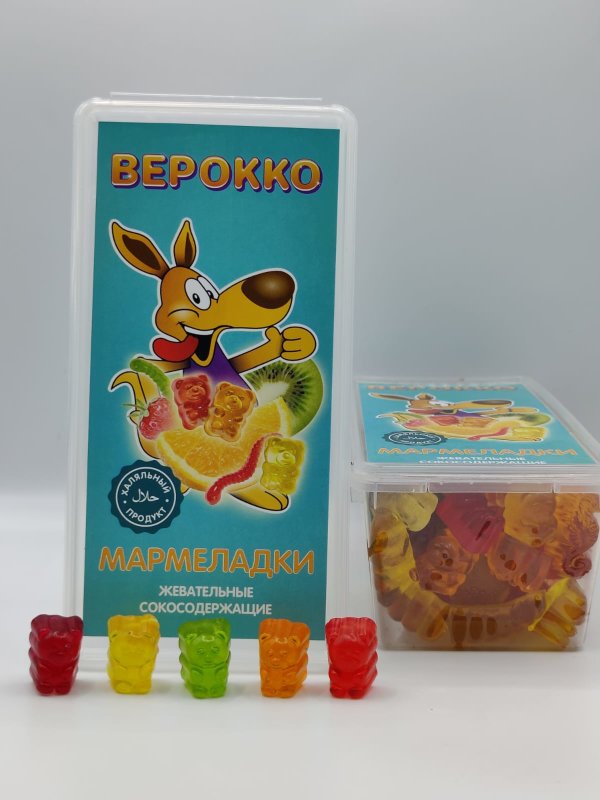 №2 Жевательный мармелад Мишки фруктовые, 250г   в Белой Калитве
