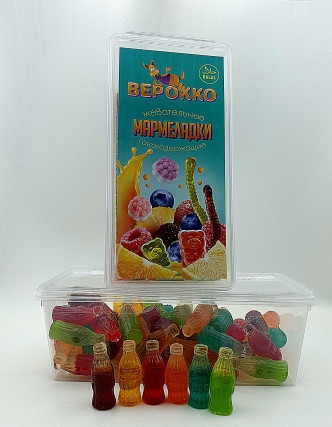  Жевательный мармелад Бутылочки МИКС, 250г      в Белой Калитве
