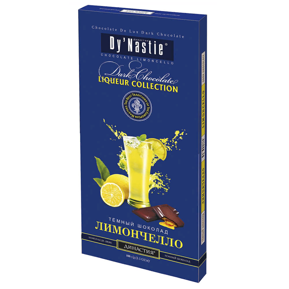  Династия Шоколад "Лимончело", (блок 10шт по 100г)  в Белой Калитве