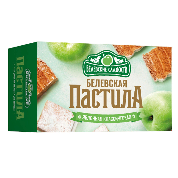 №2 Пастила  200г диетическая КЛАССИКА, НОВЫЙ ФОРМАТ (4 шт по 50гр)   в Белой Калитве