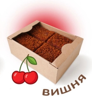 №3 Пряник 1кг с фруктовой начинкой Вишня в Белой Калитве