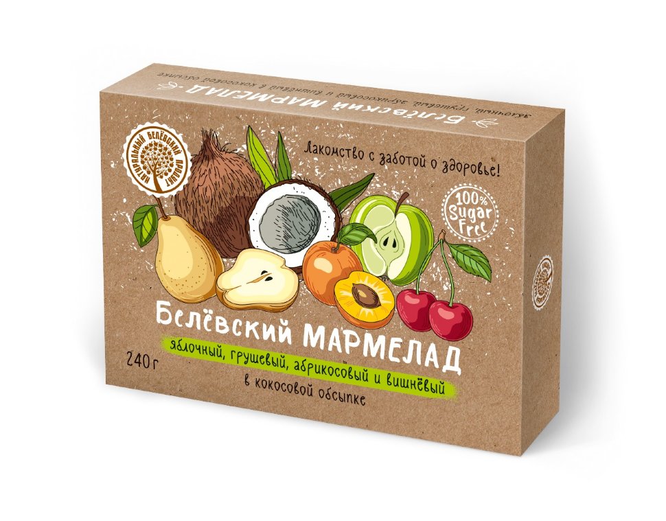  Мармелад белевский на фруктозе 240г  в Белой Калитве