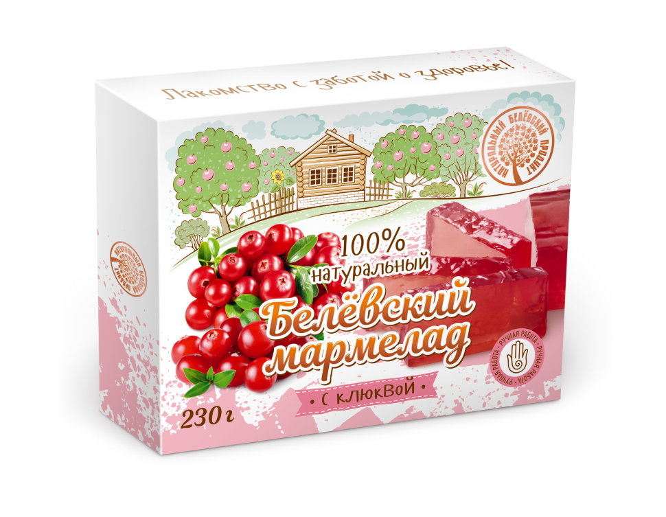  Мармелад белевский "Клюква" 230г в Белой Калитве
