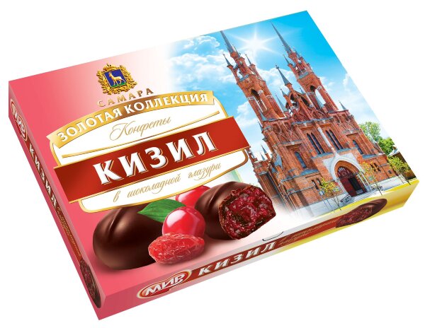 №2 КФ МИР Кизил в шоколадной глазури 160г в Белой Калитве