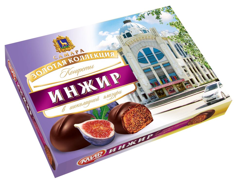  КФ МИР Инжир в шоколадной глазури 160г в Белой Калитве